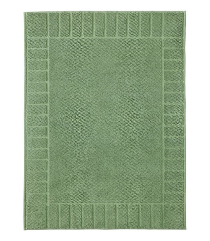 Organic Cotton Textured Bordered Bath Mat - L.L.Bean Recommended