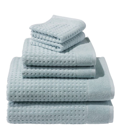 Waffle Cotton Towel Set - L.L.Bean Signature
