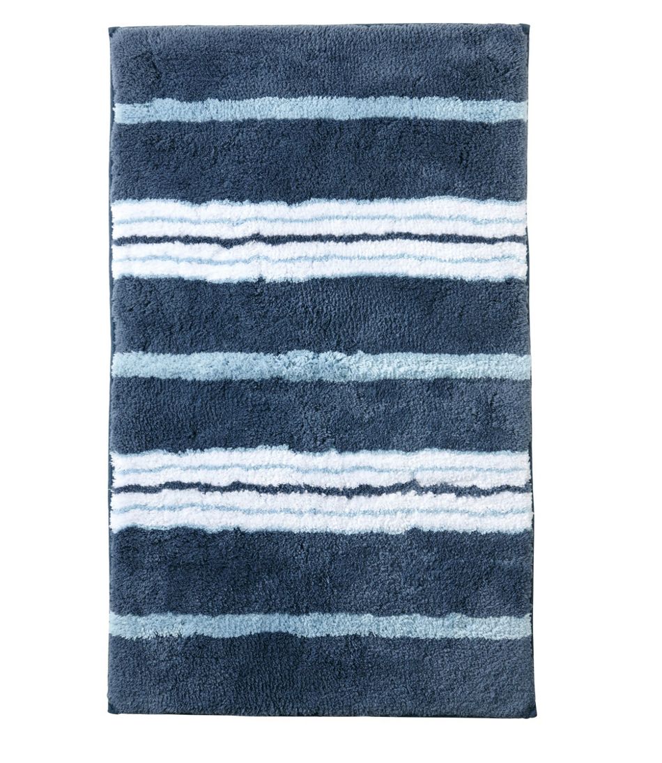Premium Cotton Bath Mat, Multistripe - L.L.Bean Latest