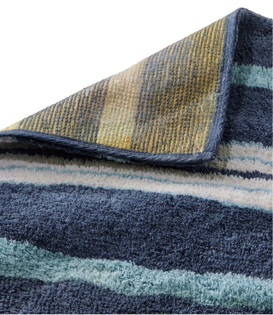 Premium Cotton Bath Mat, Multistripe - L.L.Bean Latest