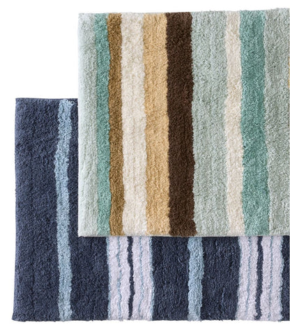 Premium Cotton Bath Mat, Multistripe - L.L.Bean Latest
