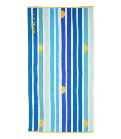 Seaside Beach Towel, Seaside Stripe - L.L.Bean Quality