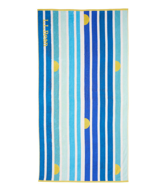 Seaside Beach Towel, Seaside Stripe - L.L.Bean Quality
