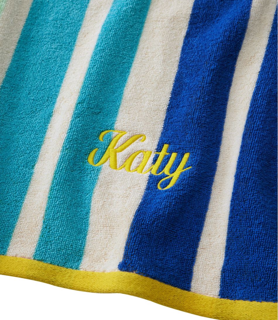Seaside Beach Towel, Seaside Stripe - L.L.Bean Quality