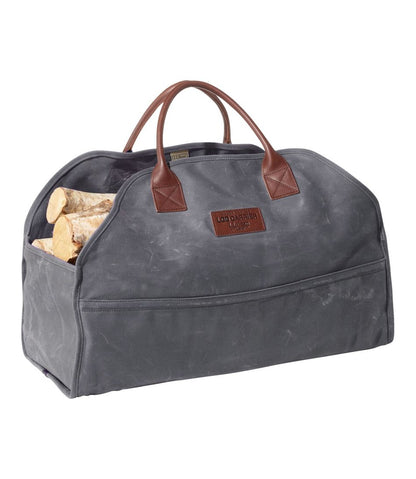Waxed-Canvas Log Carrier - L.L.Bean Premium