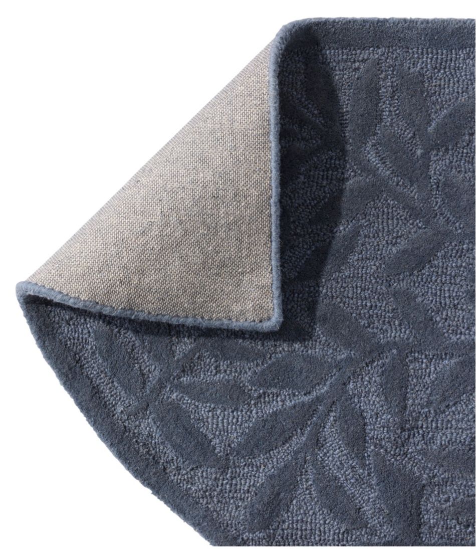 Wool Hearth Rug, Crescent, Leaf - L.L.Bean Featured