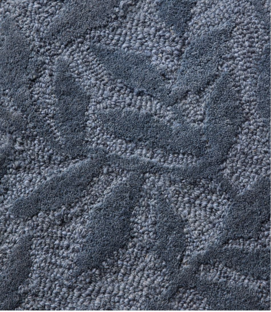 Wool Hearth Rug, Crescent, Leaf - L.L.Bean Featured