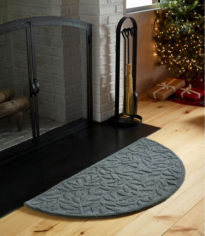 Wool Hearth Rug, Crescent, Leaf - L.L.Bean Featured