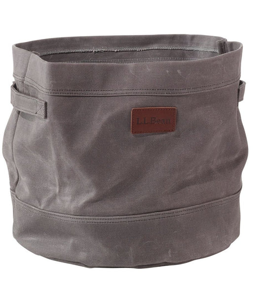 Waxed-Canvas Storage Tote - L.L.Bean Exclusive