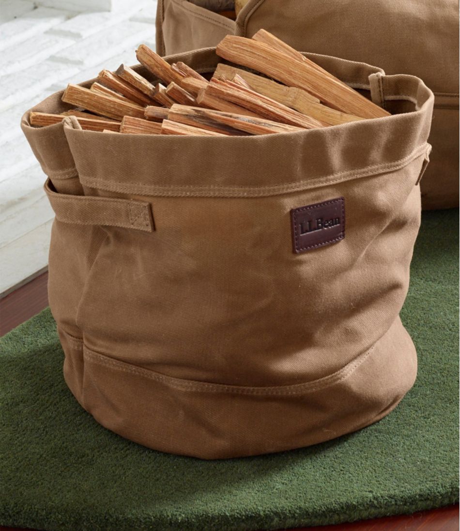 Waxed-Canvas Storage Tote - L.L.Bean Exclusive