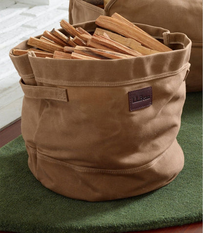 Waxed-Canvas Storage Tote - L.L.Bean Exclusive