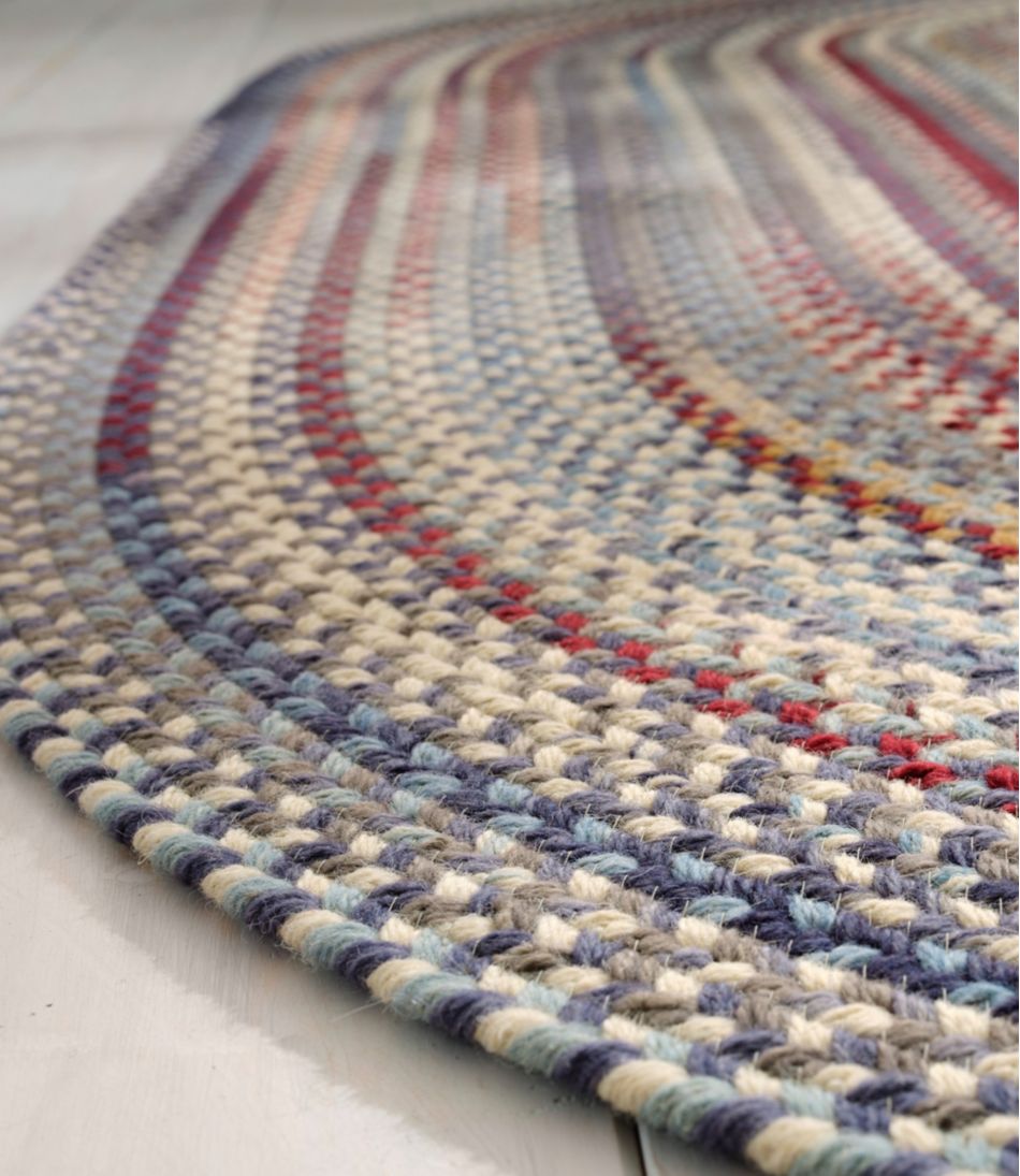 L.L.Bean Braided Wool Rug, Oval - L.L.Bean Popular