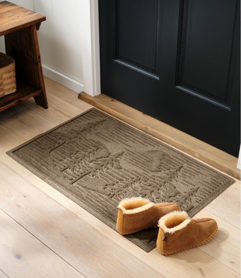 Everyspace Recycled Waterhog Doormat, Pine Trees - L.L.Bean Best Seller