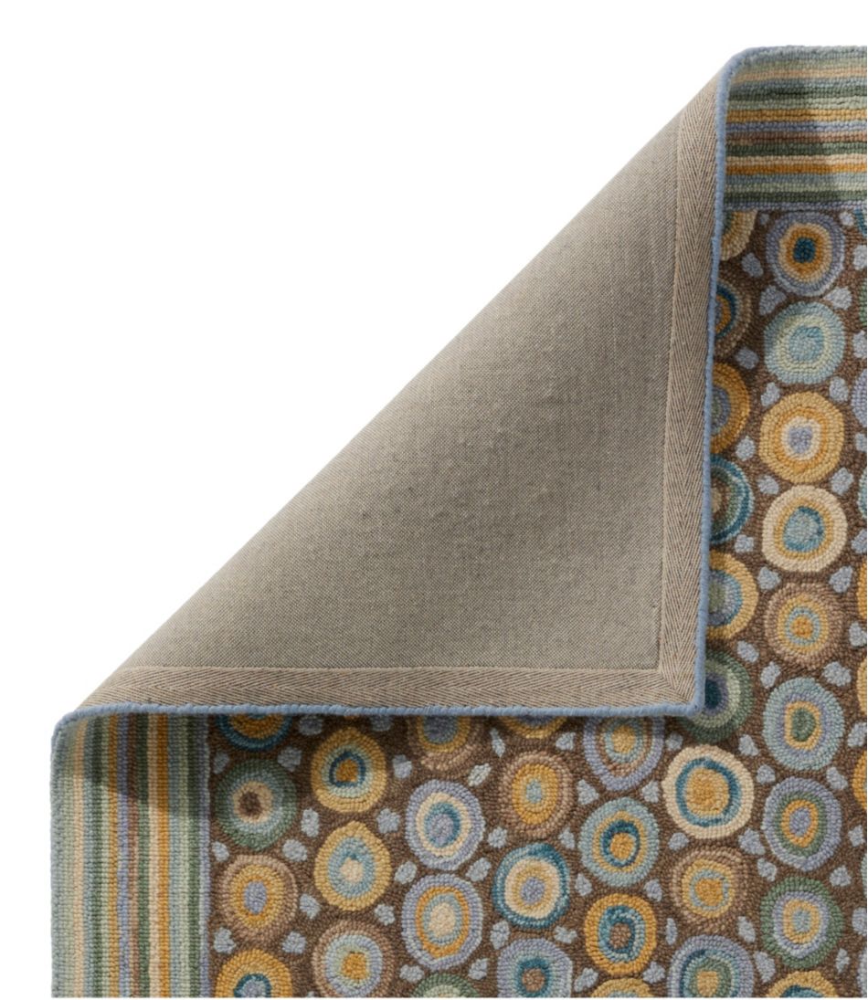 Bean's Wool Hooked Rug, Coins - L.L.Bean Value