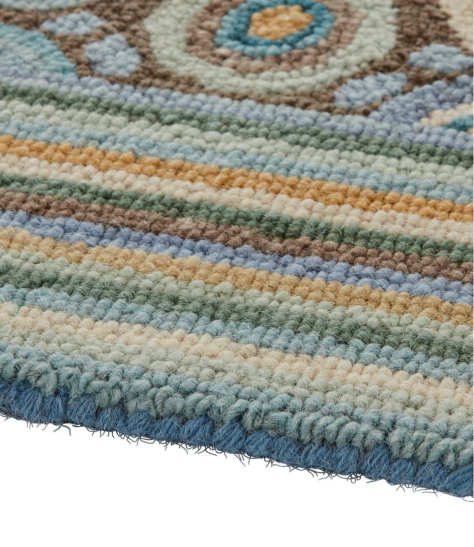 Bean's Wool Hooked Rug, Coins - L.L.Bean Value