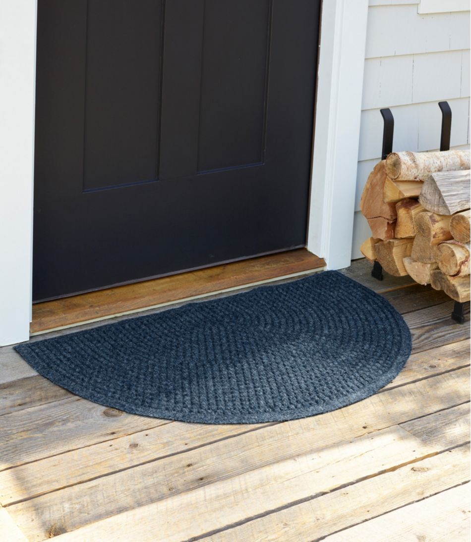 Everyspace Recycled Waterhog Doormat, Half Round - L.L.Bean Quality
