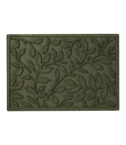 Heavyweight Recycled Waterhog Doormat, Woodland Leaf - L.L.Bean Trusted