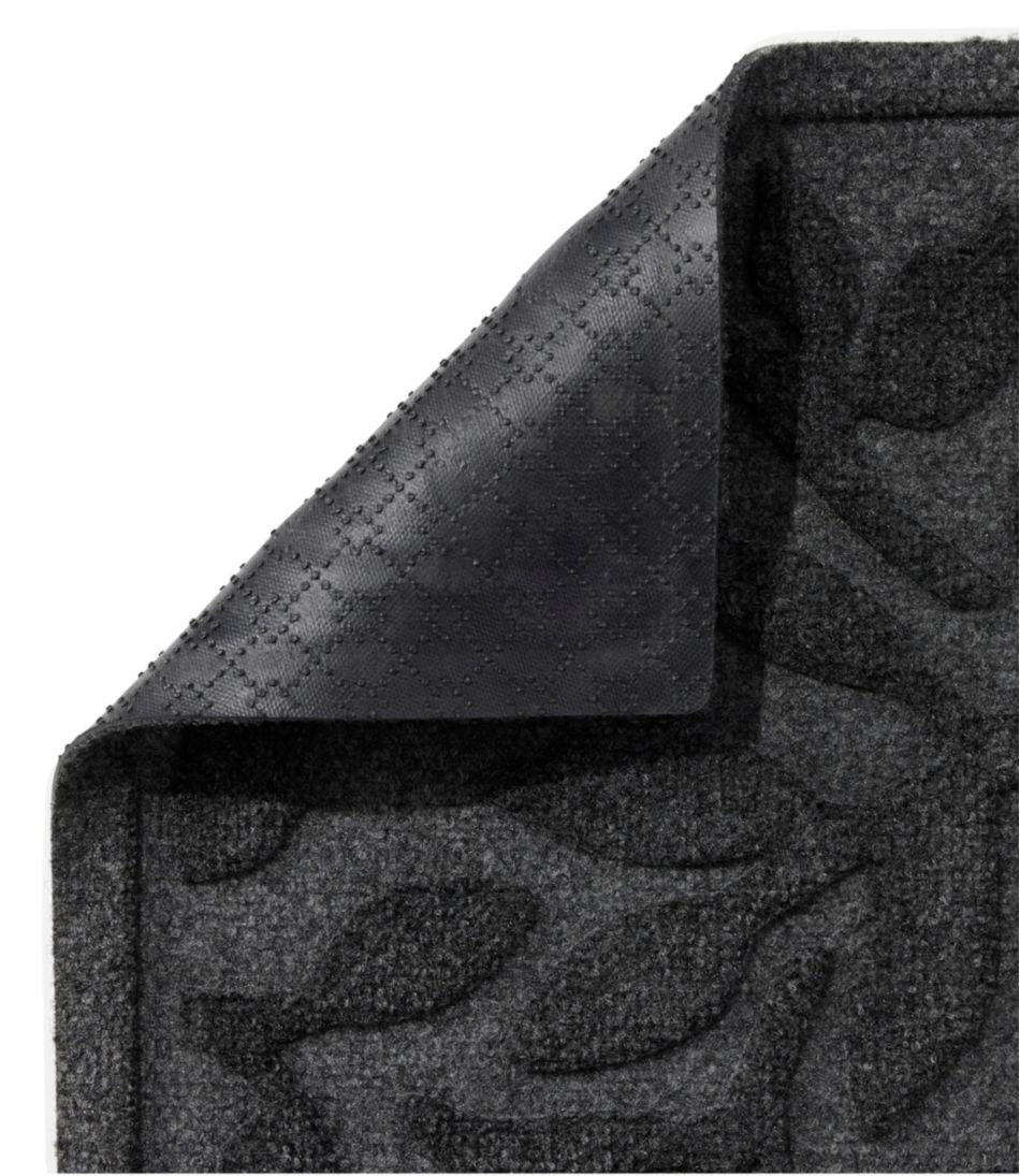 Heavyweight Recycled Waterhog Doormat, Woodland Leaf - L.L.Bean Trusted
