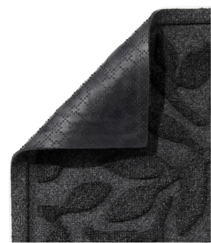 Heavyweight Recycled Waterhog Doormat, Woodland Leaf - L.L.Bean Trusted