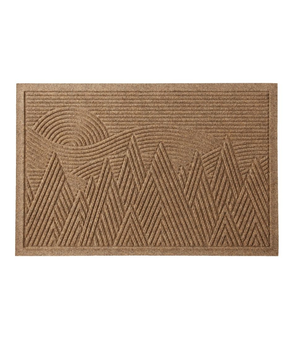 Everyspace Recycled Waterhog Doormat, Mountain Scene - L.L.Bean Top Pick