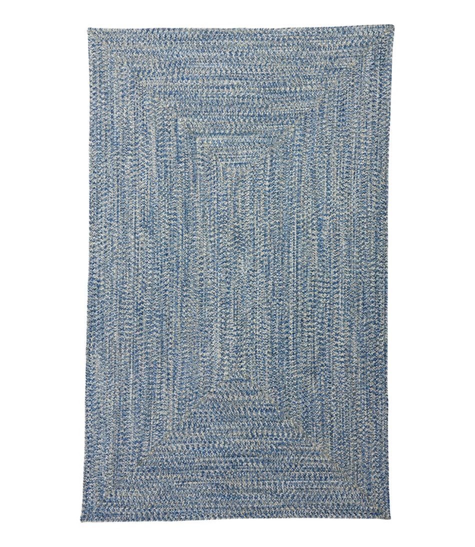 All-Weather Braided Rug, Concentric Pattern Rectangular - L.L.Bean New