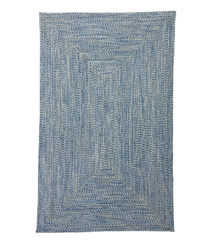 All-Weather Braided Rug, Concentric Pattern Rectangular - L.L.Bean New