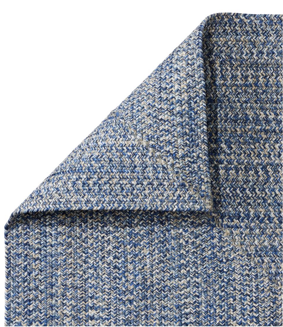 All-Weather Braided Rug, Concentric Pattern Rectangular - L.L.Bean New