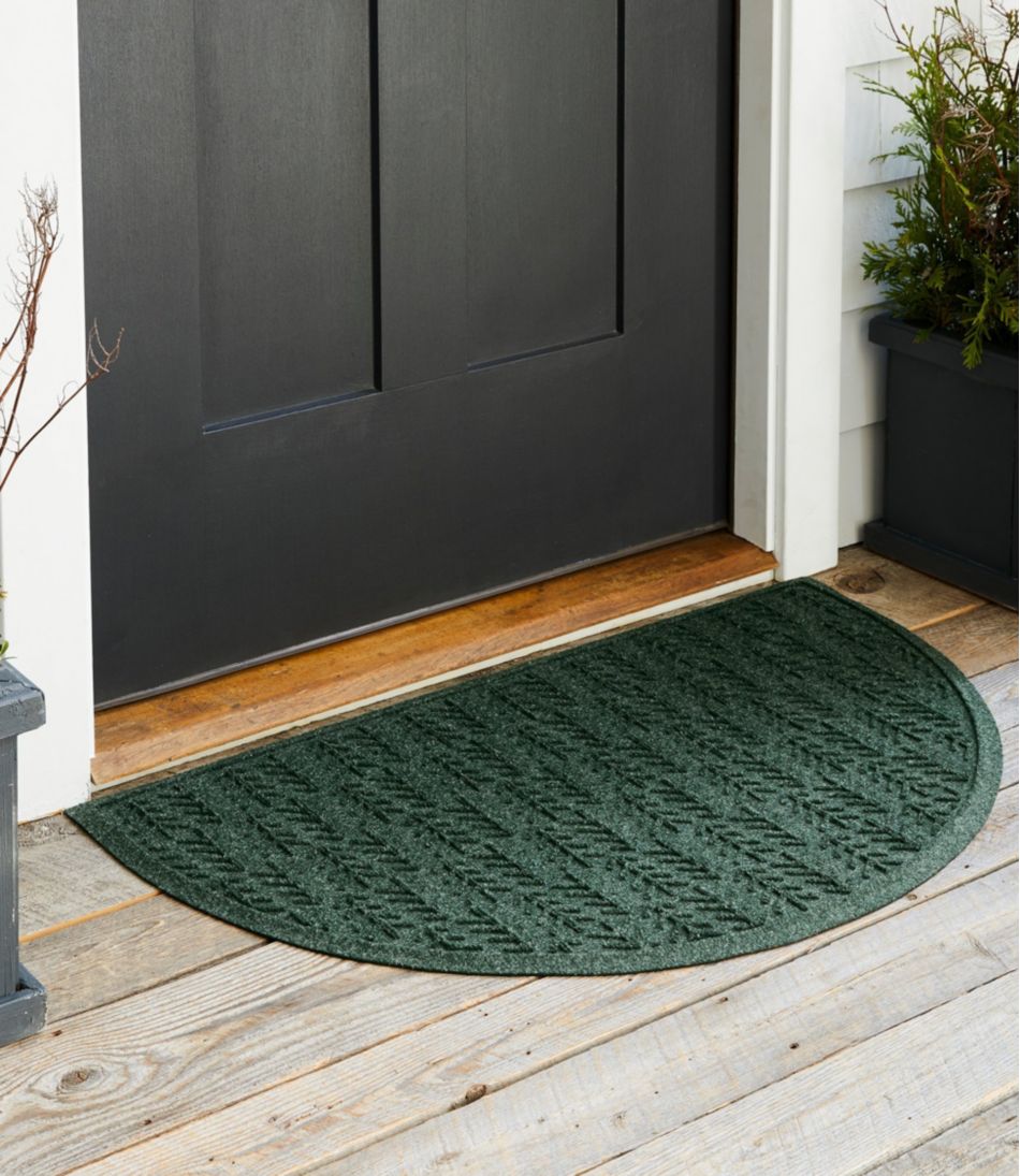Everyspace Recycled Waterhog Doormat, Half Round, Trees - L.L.Bean Featured