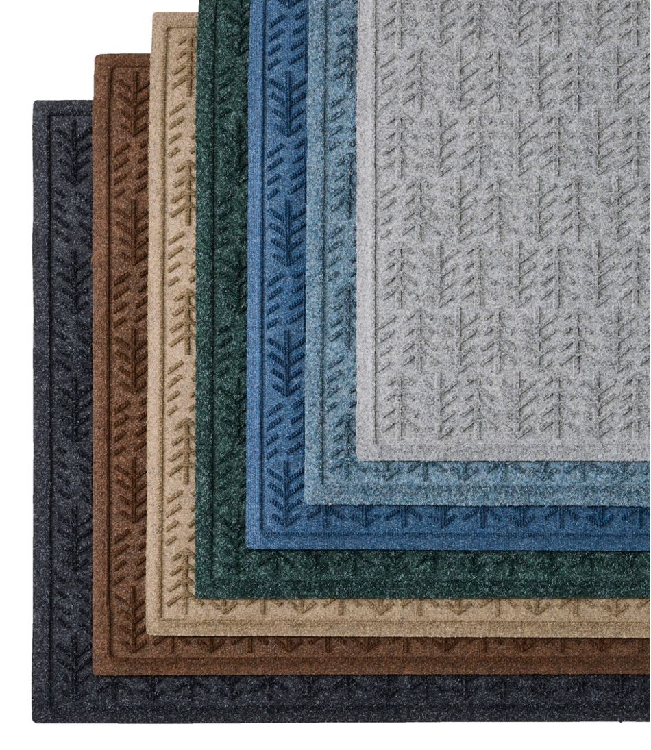 Everyspace Recycled Waterhog Mat, Square, Trees - L.L.Bean Exclusive