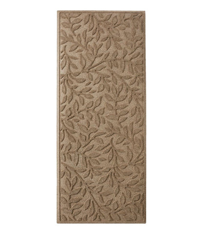 Heavyweight Recycled Waterhog Mat Runner, Woodland Leaf - L.L.Bean Great Value