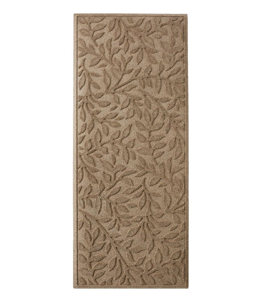 Heavyweight Recycled Waterhog Mat Runner, Woodland Leaf - L.L.Bean Great Value