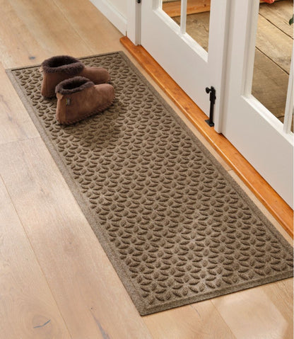 Heavyweight Recycled Waterhog Mat Runner, Blooming Circles - L.L.Bean Trusted