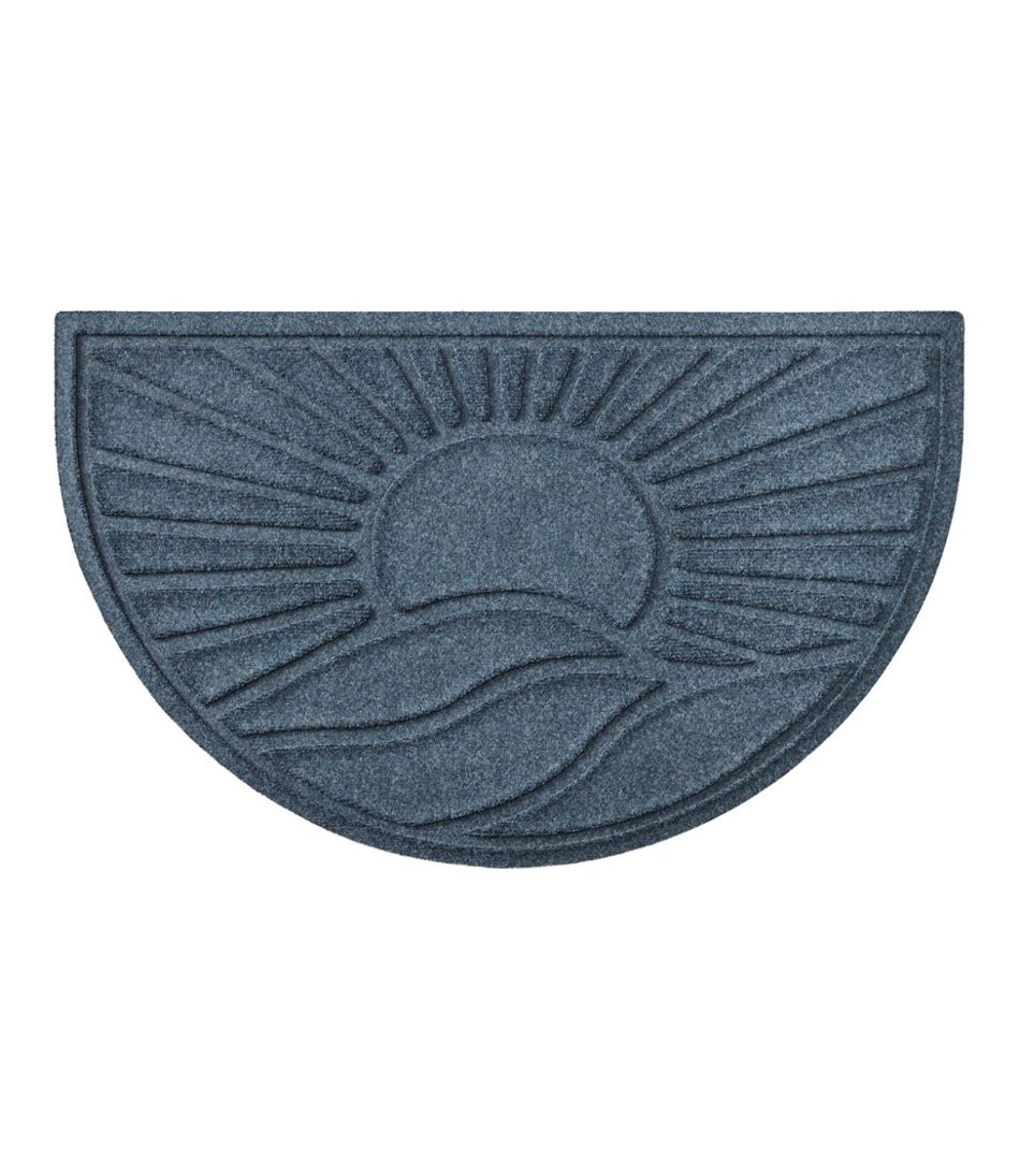 Everyspace Recycled Waterhog Doormat, Half Round, Sunrise - L.L.Bean Top Pick