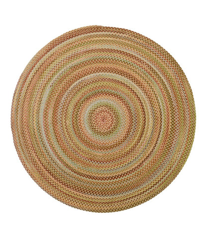 L.L.Bean Braided Wool Rug, 6' Diam. - L.L.Bean New