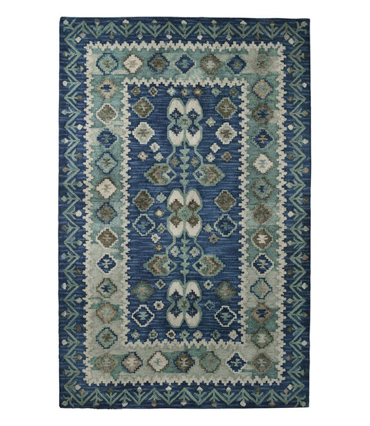 Double Border Wool Hooked Rug - L.L.Bean Trending