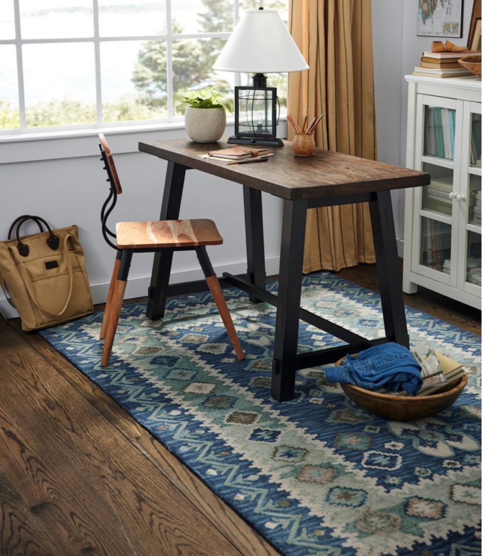 Double Border Wool Hooked Rug - L.L.Bean Trending