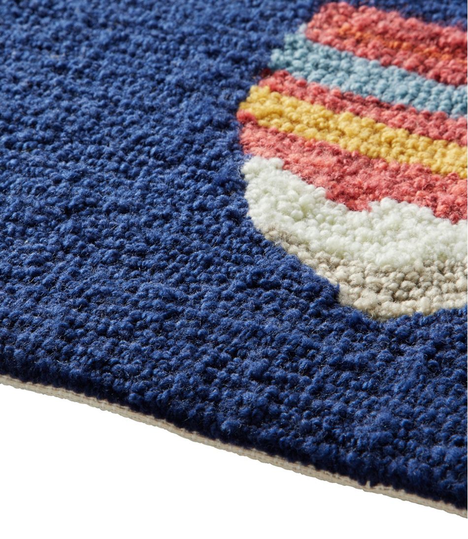 Indoor/Outdoor Vacationland Rug, Buoys - L.L.Bean Exclusive