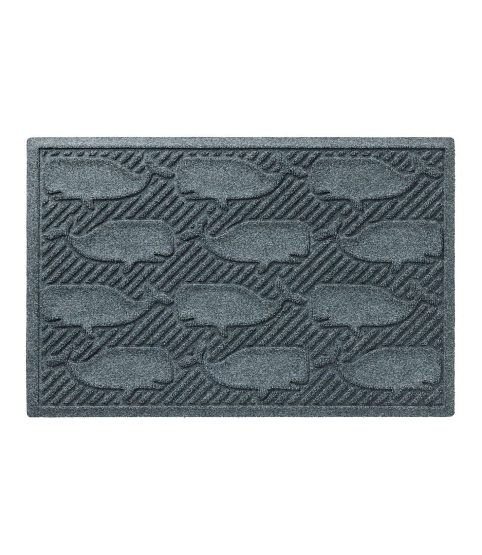 Everyspace Recycled Waterhog Doormat, Whales - L.L.Bean Quality