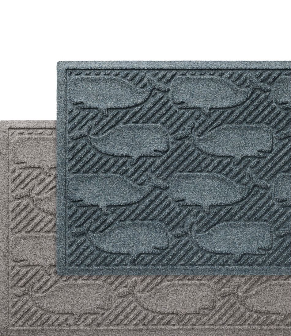 Everyspace Recycled Waterhog Doormat, Whales - L.L.Bean Quality