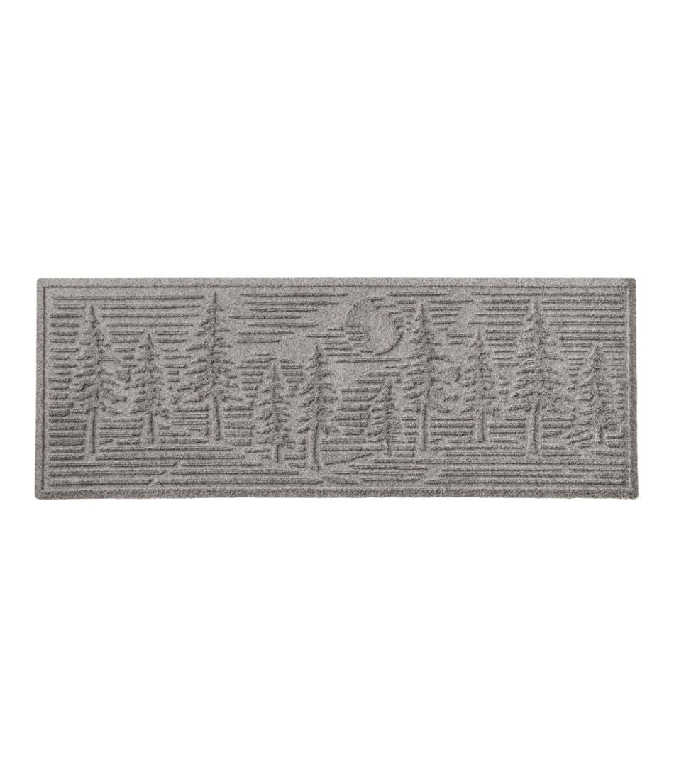 Everyspace Recycled Waterhog Wide Doormat, Pine Trees - L.L.Bean Trusted