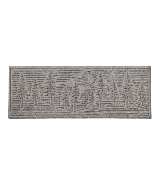 Everyspace Recycled Waterhog Wide Doormat, Pine Trees - L.L.Bean Trusted