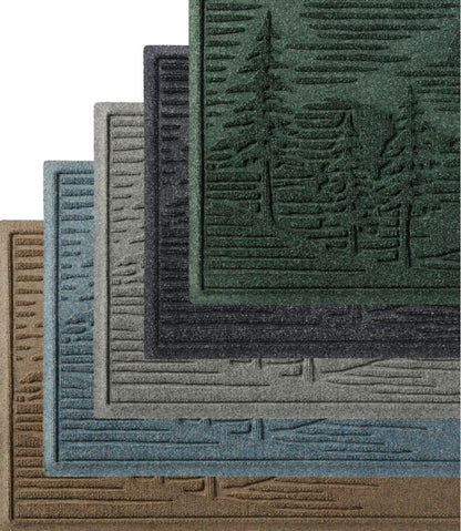 Everyspace Recycled Waterhog Wide Doormat, Pine Trees - L.L.Bean Trusted