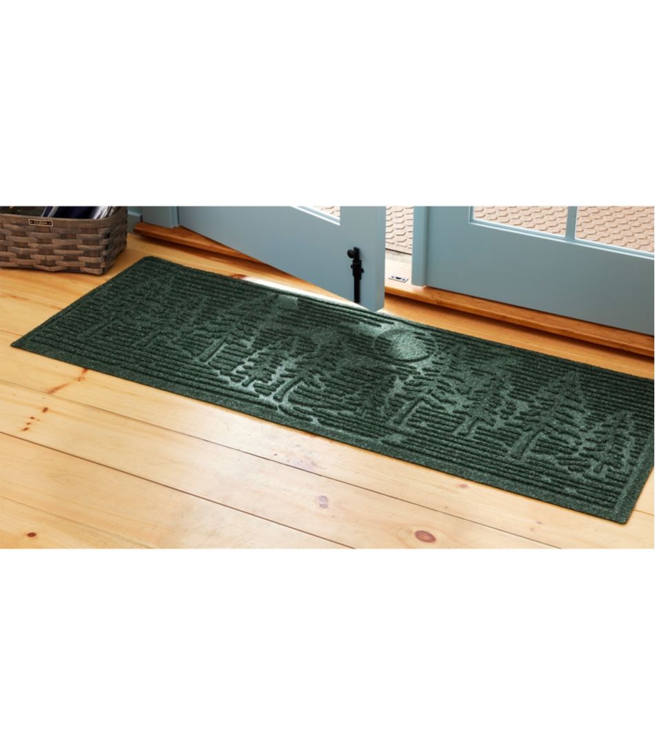 Everyspace Recycled Waterhog Wide Doormat, Pine Trees - L.L.Bean Trusted