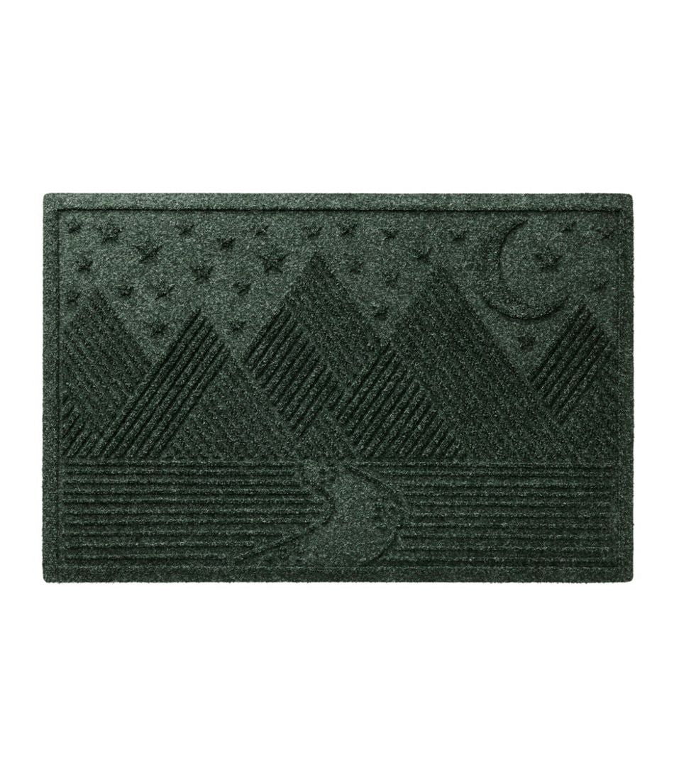 Everyspace Recycled Waterhog Doormat, Twilight Mountain Range - L.L.Bean Popular