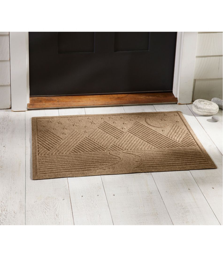 Everyspace Recycled Waterhog Doormat, Twilight Mountain Range - L.L.Bean Popular