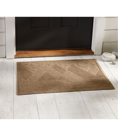 Everyspace Recycled Waterhog Doormat, Twilight Mountain Range - L.L.Bean Popular