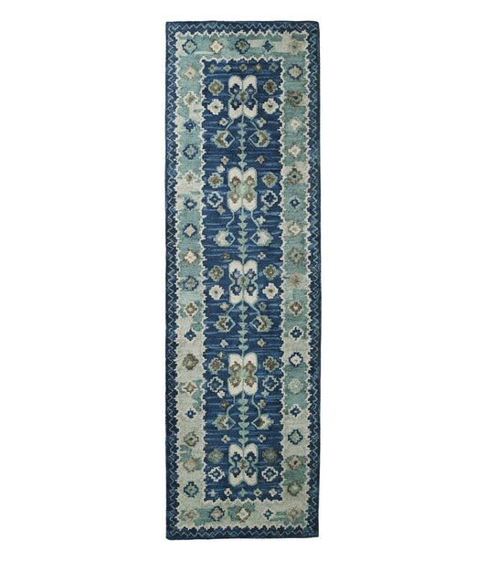 Double Border Wool Hooked Runner - L.L.Bean Best Seller