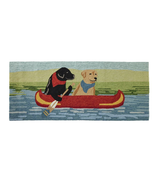 Indoor/Outdoor Vacationland Runner, Dog Canoe - L.L.Bean Everyday