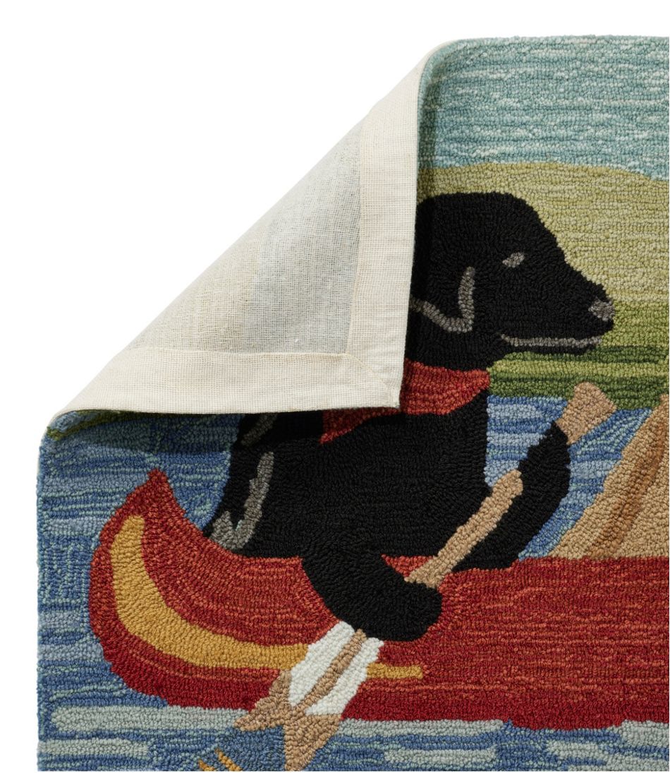Indoor/Outdoor Vacationland Runner, Dog Canoe - L.L.Bean Everyday