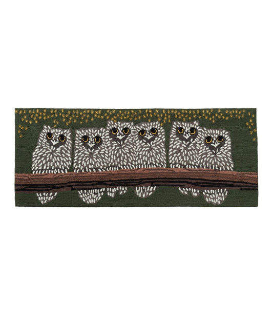 Indoor/Outdoor Vacationland Runner, Owls - L.L.Bean Trusted